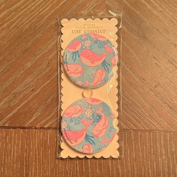 Simply Southern Other - Simply Southern Whale Car Coasters